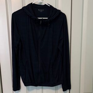 Athleta Navy Hooded Jacket